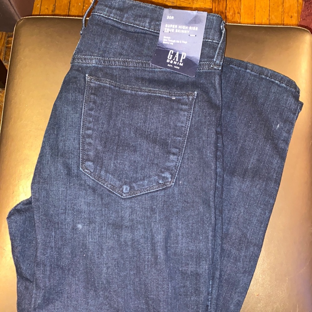 Brand new gap hi rise jeans